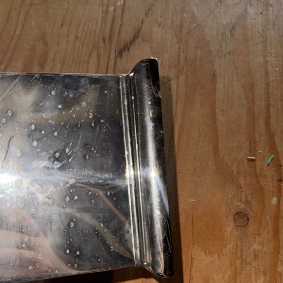 Silver Tissue Box Cover - Picture 5 of 9